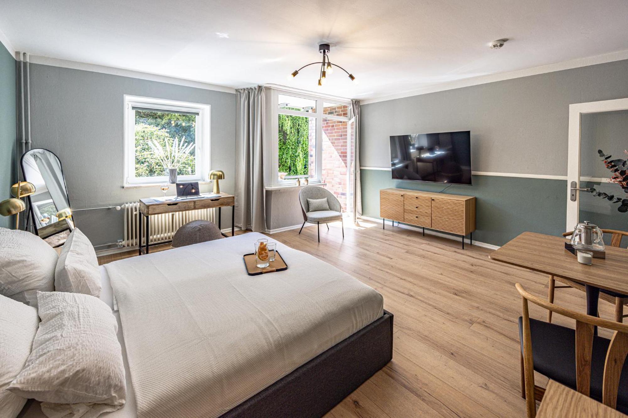 Have-A-Nice-Stay - Nahe Bahnhof Ahrensburg - 20 Minuten Nach Hamburg - Trotzdem Ruhig Gelegen - 6 Minuten Zu Fuss Ins Zentrum Ahrensburg - Modern Eingerichtet Exterior foto